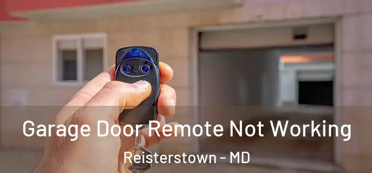  Garage Door Remote Not Working Reisterstown - MD