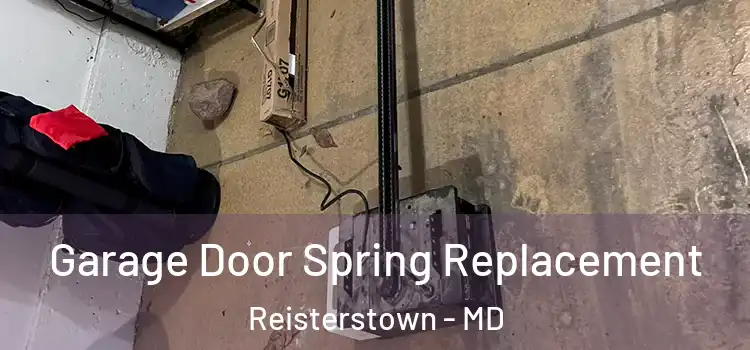  Garage Door Spring Replacement Reisterstown - MD