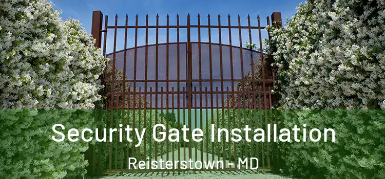  Security Gate Installation Reisterstown - MD